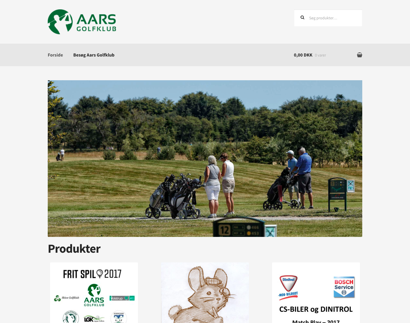 Aars Golfklub - Webshop